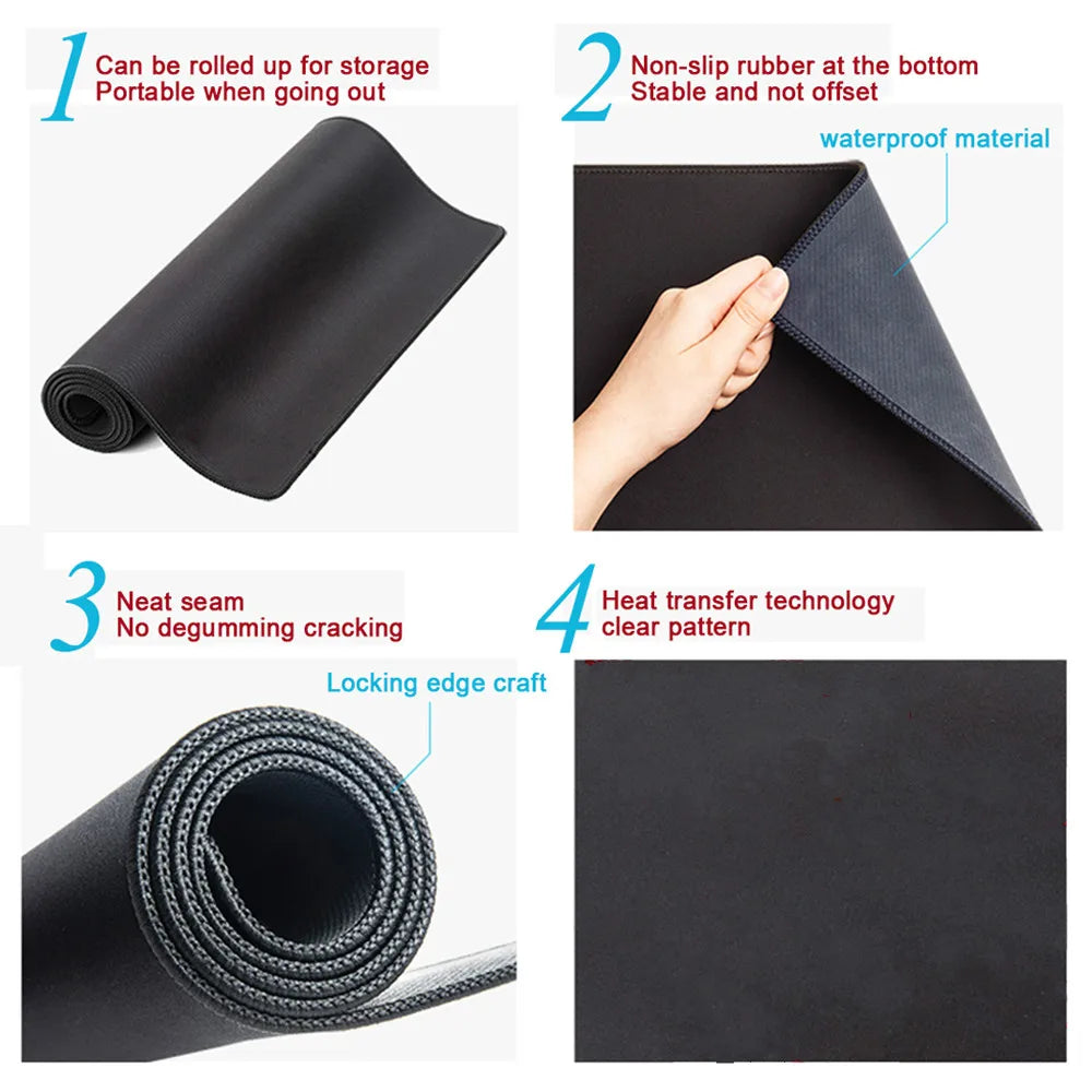 Gaming Mouse Pad Rgb Msi LOGO Gamer PC Laptop Mouse Keyboards Carpet USB Gaming Accessories Luminous Led Mouse Pad CSGO Desk Mat