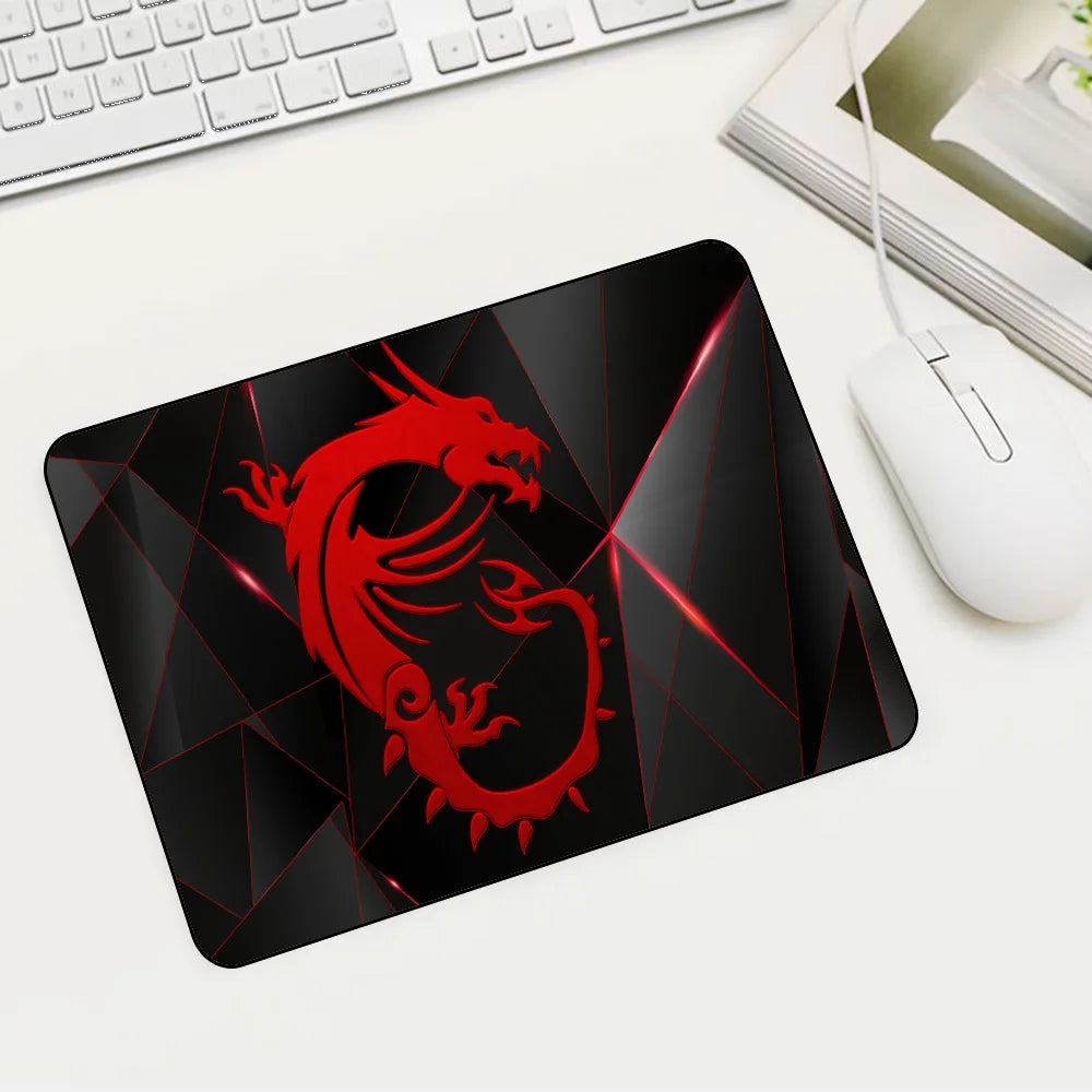 Gaming Mouse Pad Rgb Msi LOGO Gamer PC Laptop Mouse Keyboards Carpet USB Gaming Accessories Luminous Led Mouse Pad CSGO Desk Mat