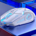 G5 Mute Wired Gaming Mouse RGB Backlight Mechanical Silent Mouse 6 Key 3200 DPI RGB E- Sport Mouse for Computer Laptop Gamer