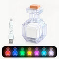 SessionRoom PixelVial – Lámpara Nocturna USB 7 Colores Estilo Gaming